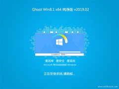 ϵͳ֮Ghost Win8.1 X64 Ŵ2019.02(⼤)